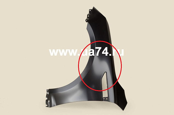 Крыло Kia Optima / Magentis 2010-2014 Левое (Тайвань / Залом) Дисконт 30%