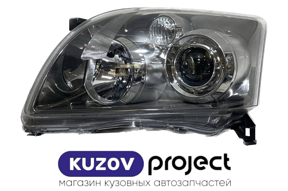 Фара левая под электрокорректор Toyota Avensis 2006-2009 (DEPO / Тайвань)